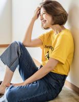 選べる2TYPEスポーティーロゴTシャツ