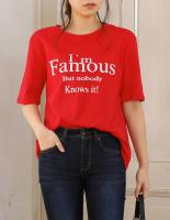 メッセージプリントボックスTシャツ