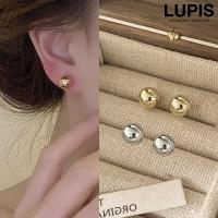 シンプルメタルボールピアス