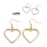 シルエットハートピアス