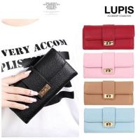 【完売品】ゴールドバックル3つ折りロングウォレット