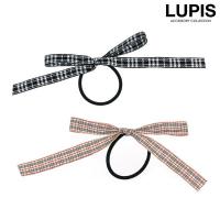 【完売品】チェックリボンヘアゴム
