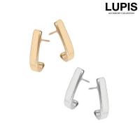 【完売品】Jラインシンプルメタルピアス