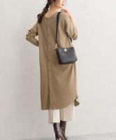 3wayワッフルロングトップス