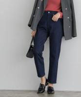ハイウエストストレートデニム