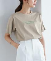 品見えな大人のTシャツ“選べるシルケットロゴＴシャツ”