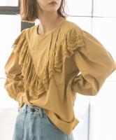 コットンキャバリアブラウス 73-120061