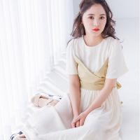≪村田倫子select≫ビスチェレイヤードワンピース(全1色)[439E]