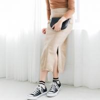 corduroy skirt[695M]