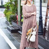 lady flower onepiece[1012E]
