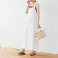 フリンジストライプキャミワンピ[3123E]