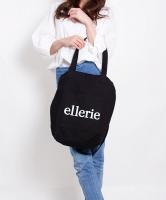 ellerieロゴ入り2wayビッグキャンパス地バッグ