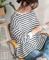 [ コットン100% ]オーバーサイズロングスリーブTシャツ [C6536]