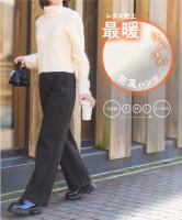 [ 裏起毛 ] 防風裏ファーストレートタックパンツ [M3987]