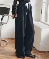 切りっぱなしスウェットワイドパンツ [M4193]