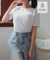 [ Petitle / プチレ ] 選べるサイズ ベーシックTシャツ [C7422]