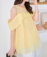 シアージャガードカットアウトトップス [C7544]