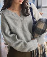 スキッパーニット [N1231]