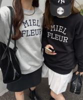 選べる２タイプ　刺繍ルーズスウェット [C7674]