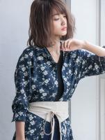 フェイクレザーデザインサッシュベルト